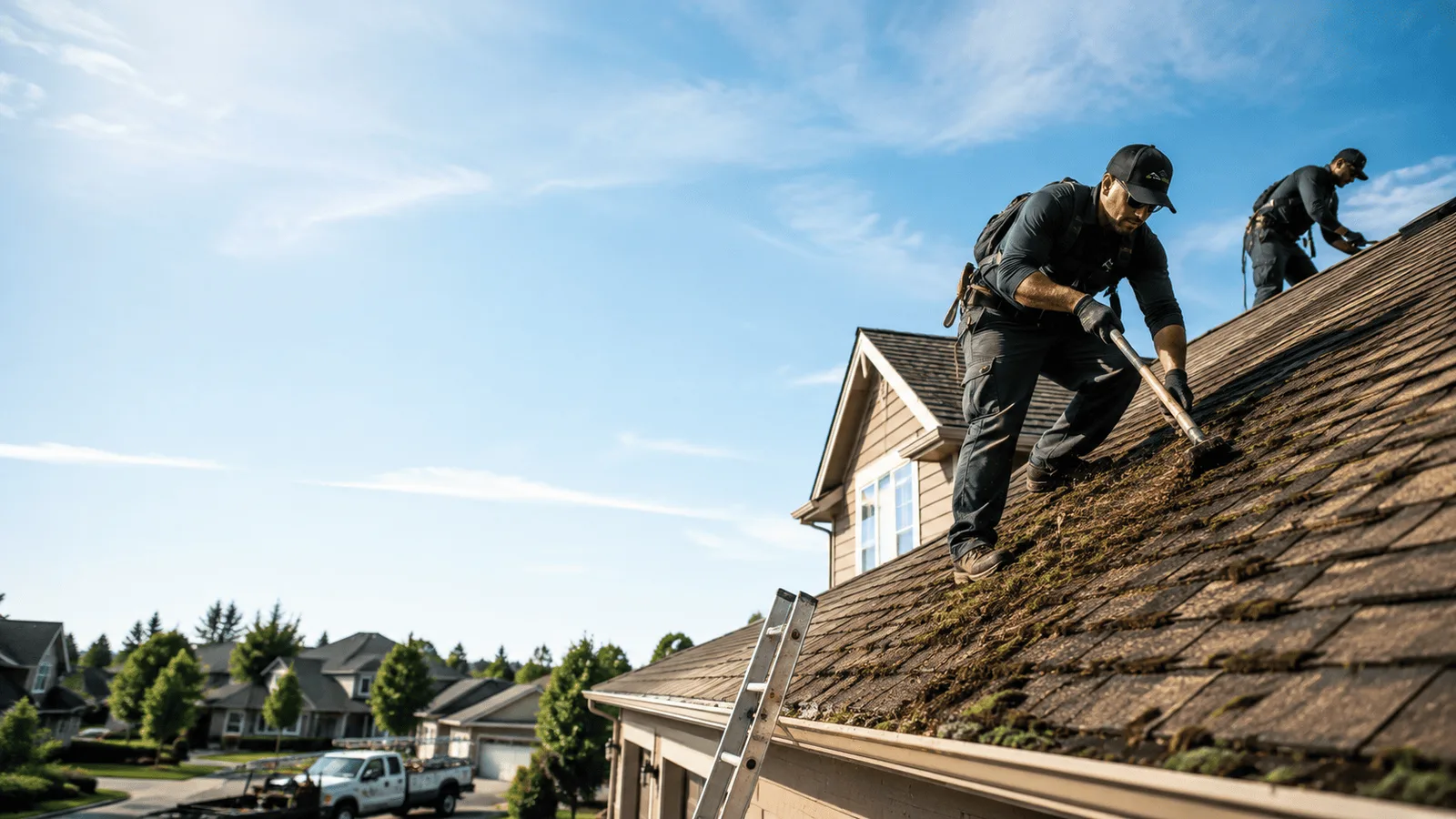 Roof Moss Removal in Valier, IL near me